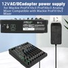 Ousaly 12V Power Adapter for Mackie ProFX6v3 Profx10v3 Profx12v3 ProFX22v3