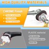 Boltigen Universal Front Mount Toilet Handle, Toilet Trip Lever Handle