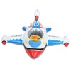 Inflatable Airplane Swimming Ring Inflated Plane Swim Float Seat with