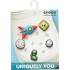 Crocs Jibbitz Packs Outer Space 5-Pack One Size