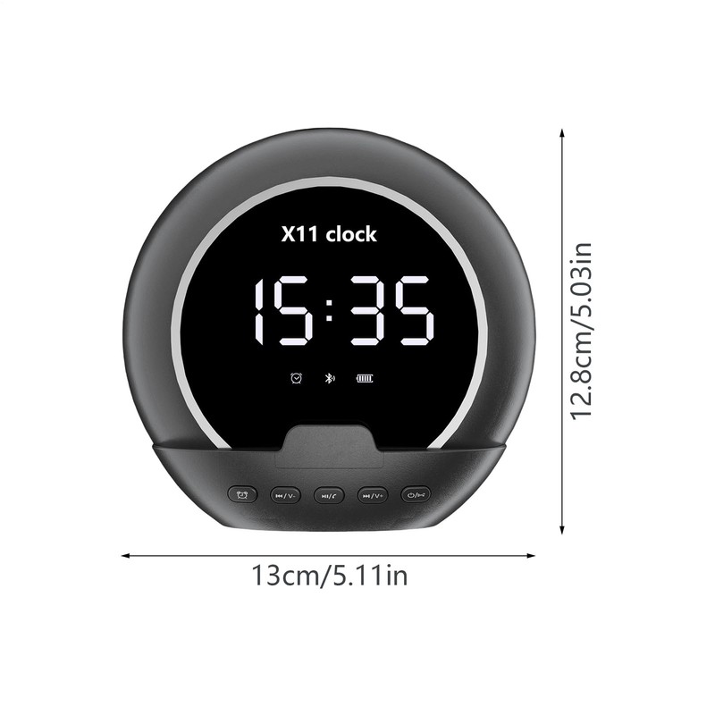 Wireless Alarm Clock Speaker | Multifunctional Digital Clock - Small