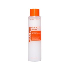 NINELESS-MELA-PRO RiceTXA Toner 200ml  Ilumina, Hidrata y Reduce Manchas Oscuras  Con Niacinamida, Glutatin y Extractos Botnicos Naturales  Frmula... 