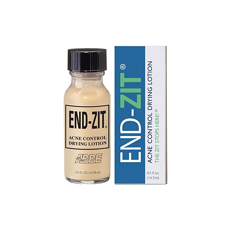 End-zit Acne Control Drying Lotion (light/medium), 0.5 Ounce
