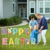 17PC Easter Decorations Happy Easter Yard Signs with Stakes Large