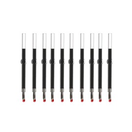 SMOOTHERPRO Gel Ink Refills 10 Pack for Keychain Ballpoint Pen KT463 Mini Necklace Ball Pen Black