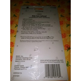 American Greeting tattoos patriotic eagles flags America forever 1 sheet