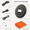 HOTT C105 Portable CD Player, Rechargeable Battery,Bluetooth/FM Transmit/AUX-in, Anti-Shock, Backlight