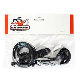 Game Room Guys Stern Metallica Pro Premium Pinball Black Rubber Ring Kit