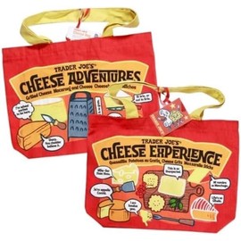 Trader Joe's Cheese Adventures Reusable Shopping (1) Tote Bag