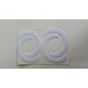 52 Crescents for StomaDome Stoma Guard Security Shield Ostomy Pouch