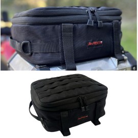 Moto Pockets Motorcycle Expandable Top Box Topper Bag, Add Extra Capacity to your Top Box/Case. Made in the USA