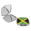 Island Gifting - Jamaica Flag - Square Compact Mirror -
