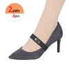 [Allegra K] Shoe Strap Belt Rubber Band Pumps Anti-Slip Elastic