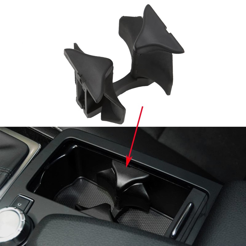 YUCKMZ Car Cup Holder Centre Console Insert Compatible with C-Class