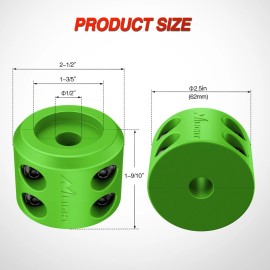 Nilight Winch Stopper for ATV UTV Truck SUV Winch Cable Hook Rubber Stopper