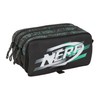 safta Nerf Game Triple Pencil Case for Children, Ideal for