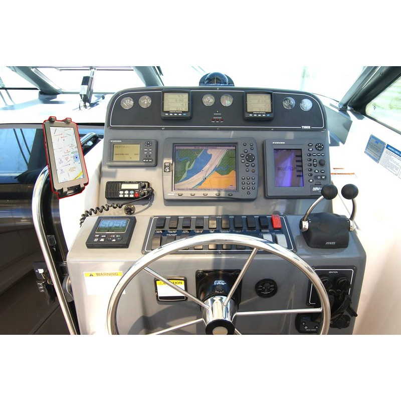 Lycan Series Marine Boat Tablet & Smartphone Pole handle bar