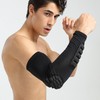 Shock-Absorbing Cushioned Elbow Protector (1pc XL) Black)