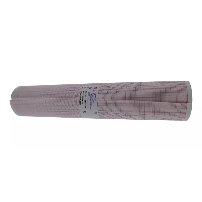 Sonomed Rollo De Papel Para Ekg Termico, Cardiocare 215mm X