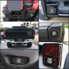 yeego_offroad Pair LED Work Lights Flush Mount Flood Cube Pods