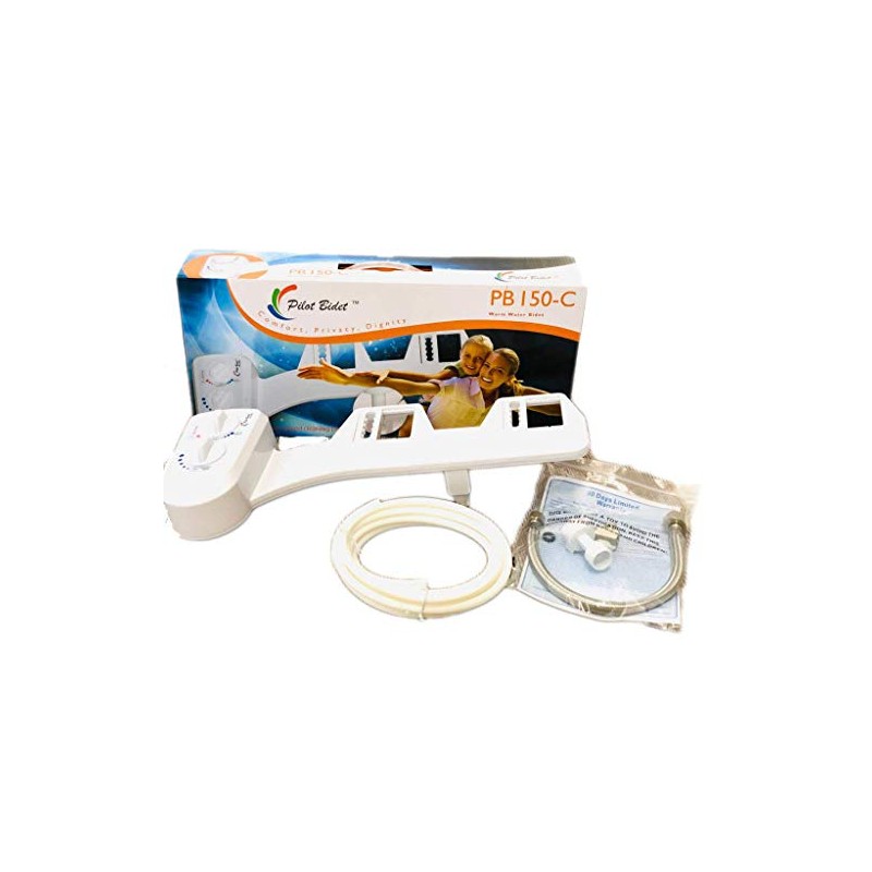 Self Cleaning Nozzle Bidet Non-Electric Home Mechanical Toilet Seat Attachment