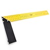 Volkers 90° Try Square 350 mm Aluminium Protractor Carpenter's Square