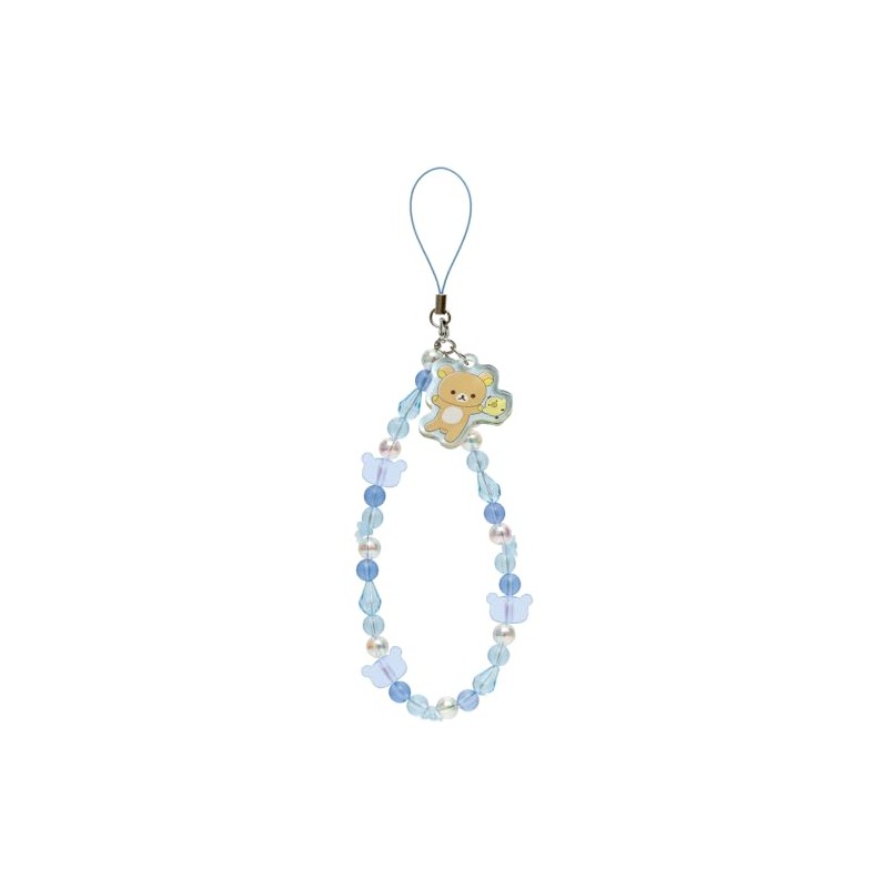 San-x Rilakkuma AB29101 Rilakkuma Sunny Rilakkuma Bead Strap H5.1 x