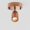 Shura Brushed Copper Spot Light with Adjustable Head, Integrated LED