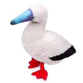 lilizzhoumax Simulation Boobies Plush Toy 27cm/10”, Cute Realistic Stuffed Animal Wild Bird Plush Toy, Super Soft Boobies Plush Home Decoration Animal Toys, Gift for Friends and Kids