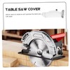 TEHAUX Table Saw Dust Hood Transparent Protective Shield for Woodworking