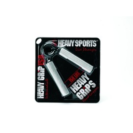 Heavy Grips Hand Grippers - 150lb – Effectively Train Your Hand Grip Strength w/Targeted Forearm, Wrist & Hand Exercises – Advanced Hand Grip Strengtheners