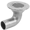 Durable Boat Floor Drain 316 Stainless Steel Marine 90 Degree