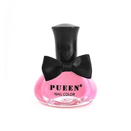 PUEEN Super Intense Nail Polish For Nail Stamping Big 5-FREE Formula Nail Color Lacquer (808 - Sweet Pink)-BH000500