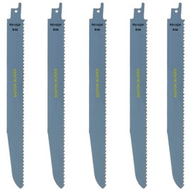 5x Saxton R910DF Reciprocating Saw Demolition Blades Wood Metal Fit Bosch Dewalt Makita