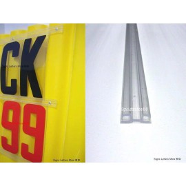 TEXAS TRACK FLEX TRACK Flex Letter Track for Flexible Sign Letters Changeable Outdoor Portable Marquees