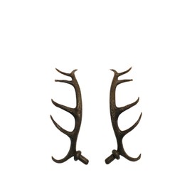 Cuckoo Clock Parts - Deer Antlers 2-3/4 Plastic - Replacement Parts - Clock Making Parts