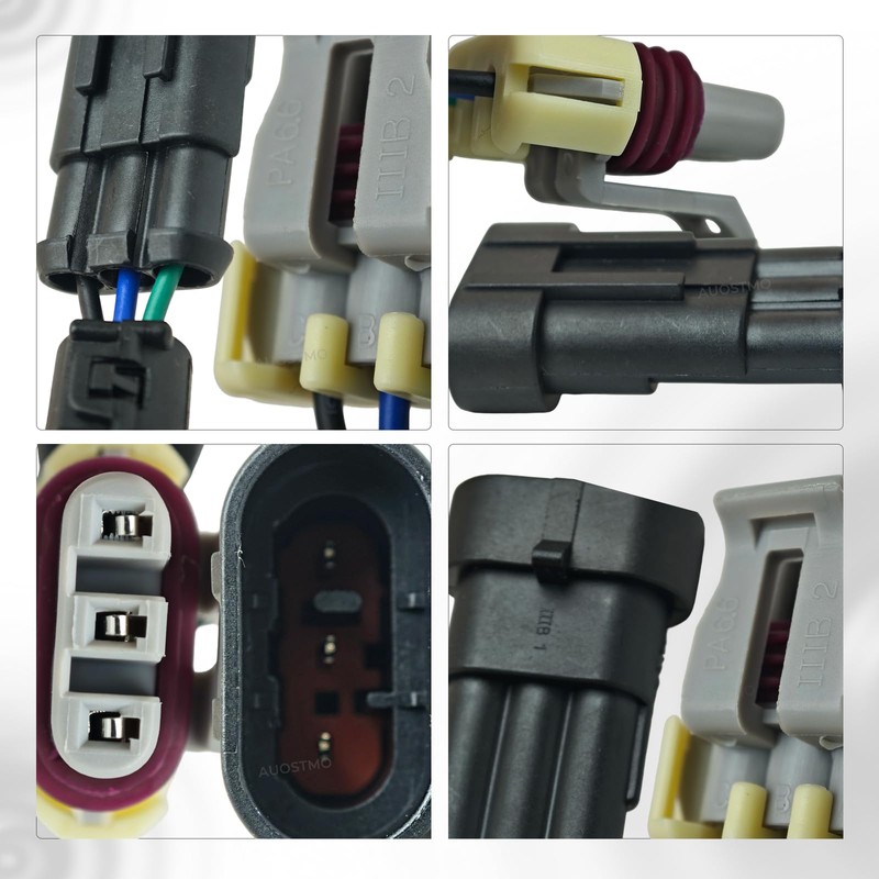 Manifold Absolute Pressure MAP Sensor Connector Pigtail Extension 24in, Compatible