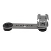 Triple Cold Shoe Extension Bracket Aluminium Alloy Microphone Stand Mount