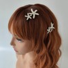Starfish Hair Clip Bride Hair Barrettes Wedding Head Pieces Ponytail