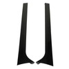 1Pair Rear Window Side Spoilers Gloss Black Air Resistance Reduction