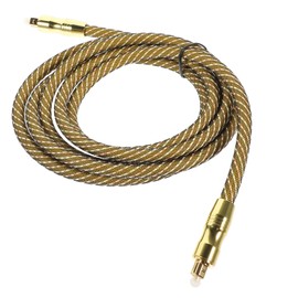 KICHOUSE 2m Audio Optical Cable Audio Cable for Home Theater and Tv High-Speed Transmission Wide Compatibility Premium Quality -