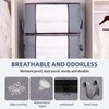 90L Large Storage Bags 6 Pack Foldable Storage Bags with