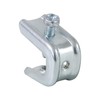 Bueyfolt 1/4"-20 Beam Clamp for Threaded Wire Ring, Zinc Plated