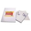 School Smart Write-On Transparency Films, 8-1/2 x 11 Inches, Clear,