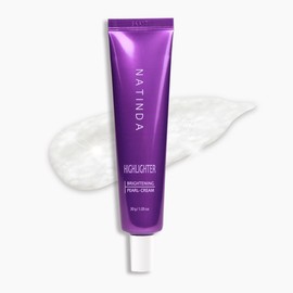 Natinda Brightening Pearl Cream 30g Facial T Zone Aegyosal Body Highlighter Whitening Tone Up Pearl Pearl / 나틴다 브라이트닝 펄 크림30g 얼굴 T존 애교살 바디 하이라이터 미백 톤업 진주펄