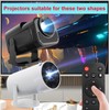 Molgoc Replacement Remote for Mini Projector,Compatible with Magcubic HY300Pro,HIPPUS HY300Pro,Aubor