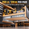 AOLISHENG 40 Inch Heavy Duty Bottom Mount Drawer Slides, 260