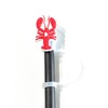 6 Pack Straw Toppers, Silicone 8mm Straw Tip Covers for