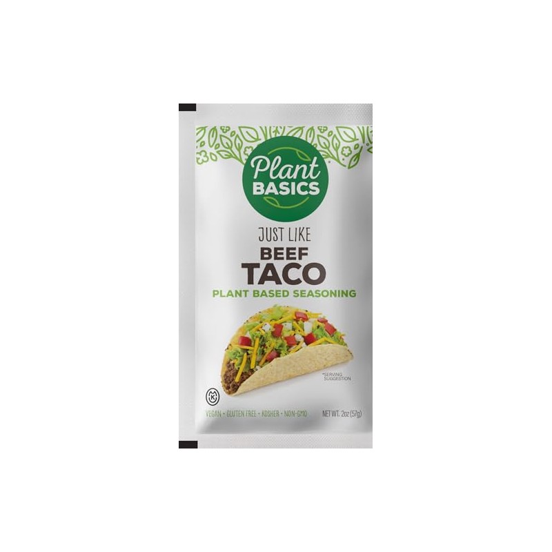 Plant Basics - Plant Based Seasoning, Just Like Beef Taco,