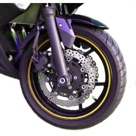 Areyss Wheel Rim Sticker for 17 inch / 18 inch (Gold)